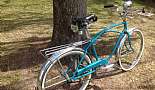 1965 Hawthorne - Click to view photo 23 of 25. New speedometer handlebar bracket.