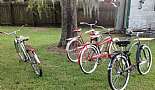 More Bicycles, Beach Cruisers, Sting-Rays, and Vintage Bikes - Click to view photo 7 of 31. 1965 Huffy Silver Jet, 1963 AMF Jet Pilot, 1957 Gambles Hiawatha (Evans-Colson), 2012 Schwinn Del Mar