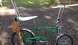 Schwinn Sting-Ray Krate ''Jalepeo Popper'' - Click to view photo 2 of 9. Schwinn Sting-Ray Krate ''Jalepeo Popper'', Schwinn speedometer, Mighty Mac rack, Androck baseball bat holder...