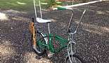 Schwinn Sting-Ray Krate ''Jalepeo Popper'' - Click to view photo 3 of 9. Schwinn Sting-Ray Krate ''Jalepeo Popper'', Schwinn speedometer, Mighty Mac rack, Androck baseball bat holder...